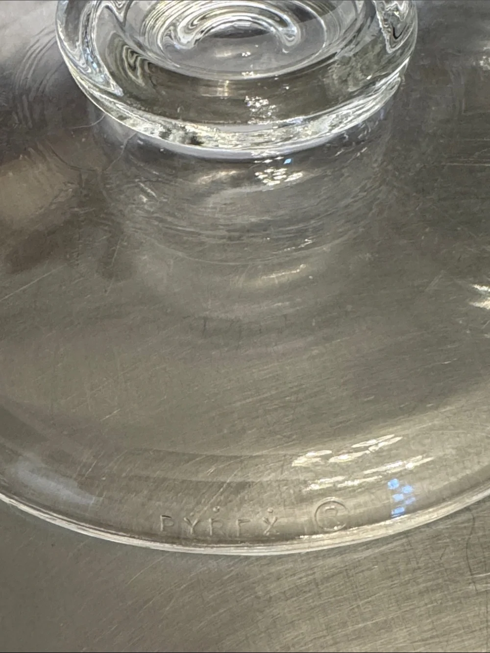 Pyrex Double Boiler Insert with Lid - 1 1/2 QT.